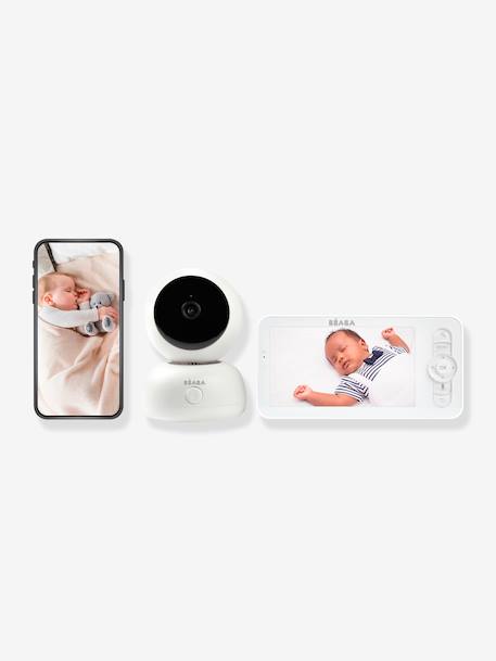 Ecoute-bébé vidéo Zen Premium blanc+Night blue+sable 4 - vertbaudet enfant 