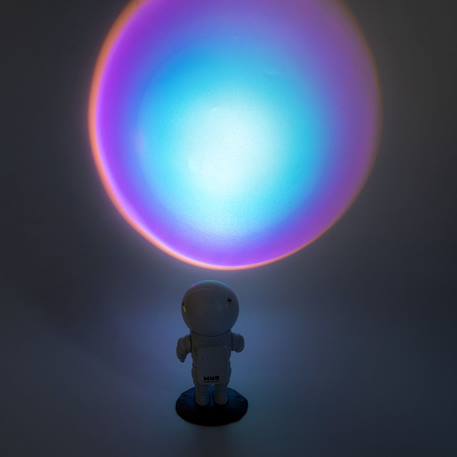 Veilleuse Effet arc-en-ciel Astrolight - Lampe Led Nomade à rotation 180° - MOB Multicolore+Rouge 6 - vertbaudet enfant 