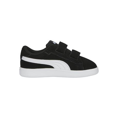 Baskets basses à scratch Puma noir puma blanc 1 - vertbaudet enfant 