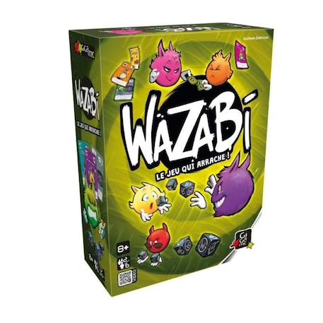 Jeu de société Wazabi Vert 1 - vertbaudet enfant 