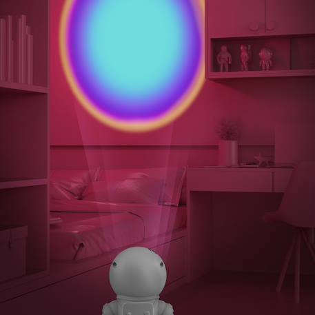 Veilleuse Effet arc-en-ciel Astrolight - Lampe Led Nomade à rotation 180° - MOB Multicolore+Rouge 5 - vertbaudet enfant 