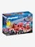 9463 Camion de pompiers avec échelle pivotante Playmobil Rouge 1 - vertbaudet enfant 