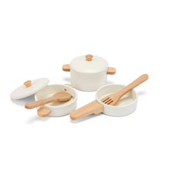 Jouet-Ensemble de casseroles en bois