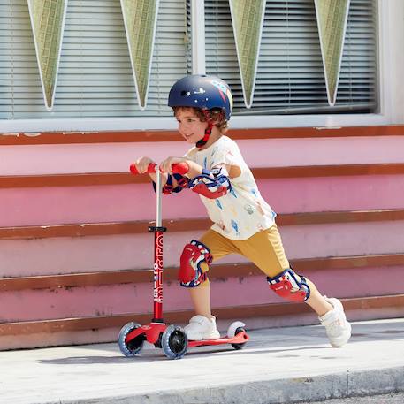 Trottinette 3 roues mini micro deluxe  led Bleu nuit+Rose+Rouge+Vert d'eau+Vert menthe+Violet 14 - vertbaudet enfant 