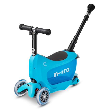 Trottinette évolutive mini 2go deluxe Bleu 1 - vertbaudet enfant 