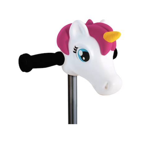 Tête de trottinette licorne rose pastel Blanc 1 - vertbaudet enfant 
