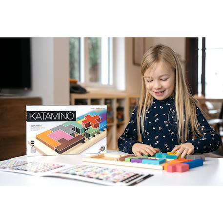 Jeu de logique Katamino Beige 4 - vertbaudet enfant 