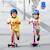Trottinette enfant maxi micro deluxe pliable   led Baie rouge+Bleu pétrole 2 - vertbaudet enfant 