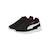 Baskets basses à lacets Noir blanc rouge 3 - vertbaudet enfant 