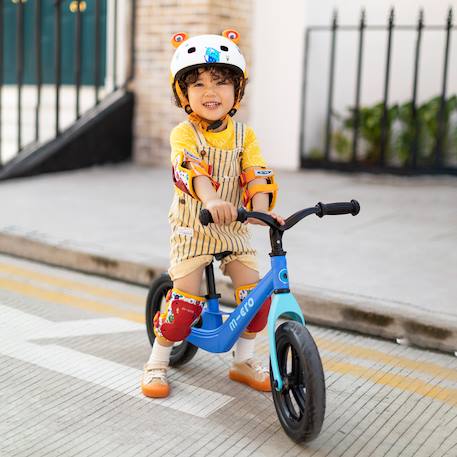 Draisienne micro balance bike lite Bleu+Vert 2 - vertbaudet enfant 