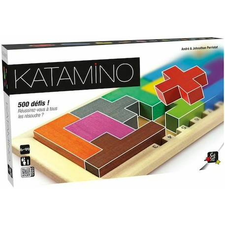 Jeu de logique Katamino Beige 1 - vertbaudet enfant 