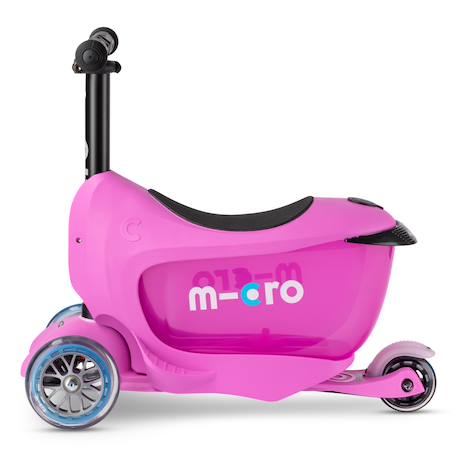 Trottinette évolutive mini 2go deluxe Rose 2 - vertbaudet enfant 