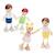 Poupées miniatures en bois Beige 2 - vertbaudet enfant 