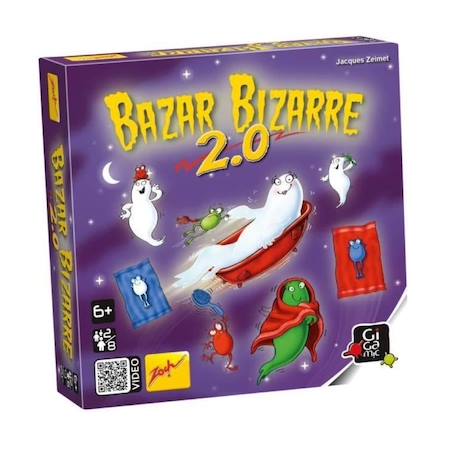 Jeu de société Bazar bizarre 2.0 Violet 2 - vertbaudet enfant 