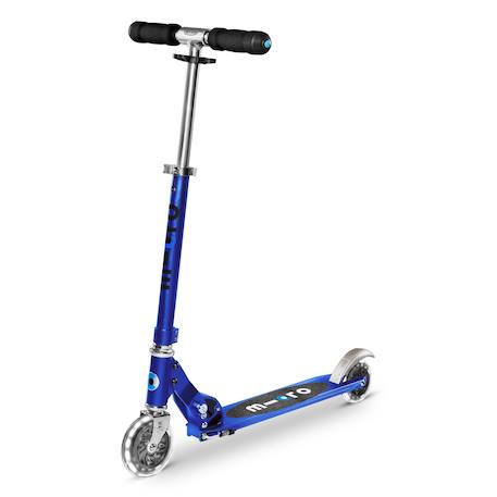 Trottinette enfant micro sprite pearl  led Bleu clair océan+Bleu et rose+Bleu pétrole+Bleu saphir+Rose+Vert eco+Violet 17 - vertbaudet enfant 