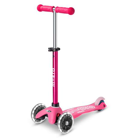 Trottinette 3 roues mini micro deluxe  led Bleu nuit+Rose+Rouge+Vert d'eau+Vert menthe+Violet 7 - vertbaudet enfant 
