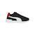 Baskets basses à lacets Noir blanc rouge 1 - vertbaudet enfant 