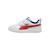 Baskets basses à scratch Blanc white+Puma blanc fierce rouge bleu 8 - vertbaudet enfant 