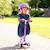 Trottinette 3 roues mini micro deluxe  led Bleu nuit+Rose+Rouge+Vert d'eau+Vert menthe+Violet 28 - vertbaudet enfant 
