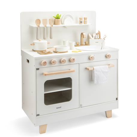 Cuisine en bois avec lave-vaisselle Beige 2 - vertbaudet enfant 
