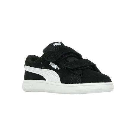 Baskets basses à scratch Puma noir puma blanc 3 - vertbaudet enfant 