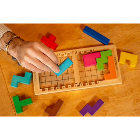 Jeu de logique Katamino Beige 5 - vertbaudet enfant 
