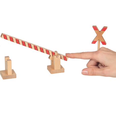 Panneaux de signalisation en bois Beige 2 - vertbaudet enfant 