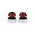 Baskets basses à lacets Noir blanc rouge 4 - vertbaudet enfant 