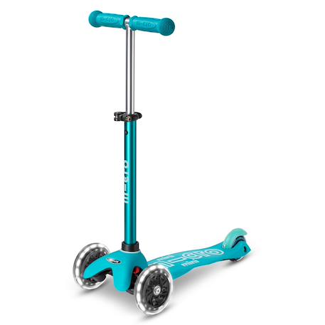 Trottinette 3 roues mini micro deluxe  led Bleu nuit+Rose+Rouge+Vert d'eau+Vert menthe+Violet 19 - vertbaudet enfant 
