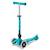 Trottinette 3 roues mini micro deluxe  pliable led Aqua+Bleu nuit+Rose 1 - vertbaudet enfant 