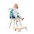 Rehausseur de chaise wooded 3 en 1 Vert 3 - vertbaudet enfant 