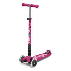 Jouet-Jeux de plein air-Trottinette enfant maxi micro deluxe pliable   led