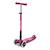 Trottinette enfant maxi micro deluxe pliable   led Baie rouge+Bleu pétrole 1 - vertbaudet enfant 