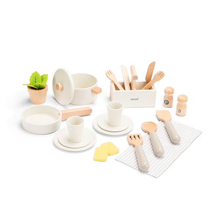 Cuisine en bois avec lave-vaisselle Beige 6 - vertbaudet enfant 
