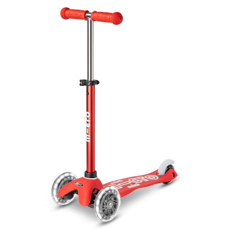 Trottinette 3 roues mini micro deluxe  led Bleu nuit+Rose+Rouge+Vert d'eau+Vert menthe+Violet 13 - vertbaudet enfant 