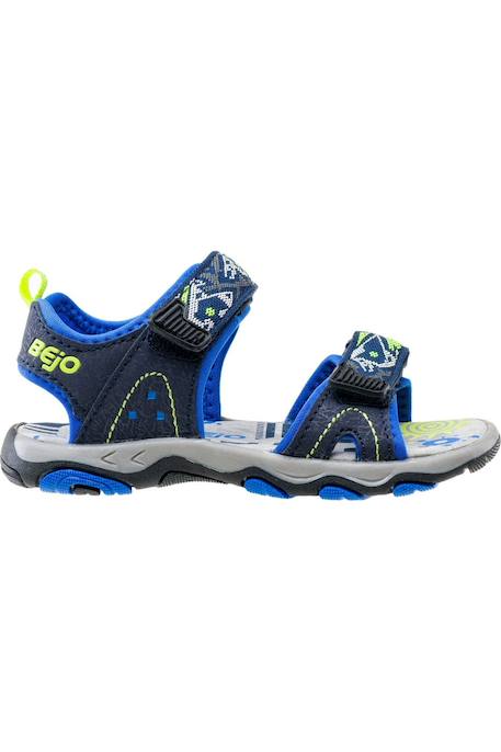 Sandales  elsi Bleu marine / bleu vif / vert clair 3 - vertbaudet enfant 