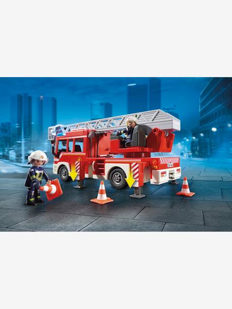 9463 Camion de pompiers avec échelle pivotante Playmobil Rouge 4 - vertbaudet enfant 