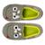 Chaussons mocassins polaire, semelle gomme antidérapante Kaki chiné 2 - vertbaudet enfant 