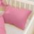 Coussin rectangle en coton bio Blanc+Fraise+Honey+Rose+Vert+Vichy 20 - vertbaudet enfant 