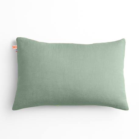 Coussin rectangle en coton bio Blanc+Fraise+Honey+Rose+Vert+Vichy 25 - vertbaudet enfant 