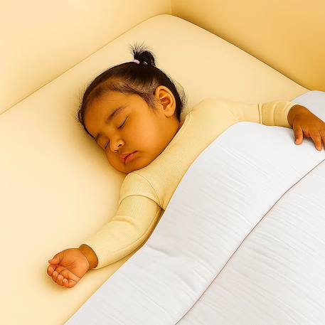 Edredon en coton bio Blanc+Fraise+Honey+Rose+Vert+Vichy 4 - vertbaudet enfant 