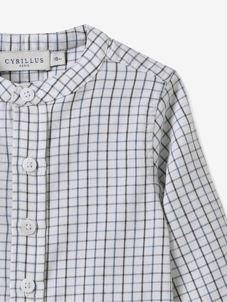 Chemise à carreaux Tattersall bébé multicolore 3 - vertbaudet enfant 