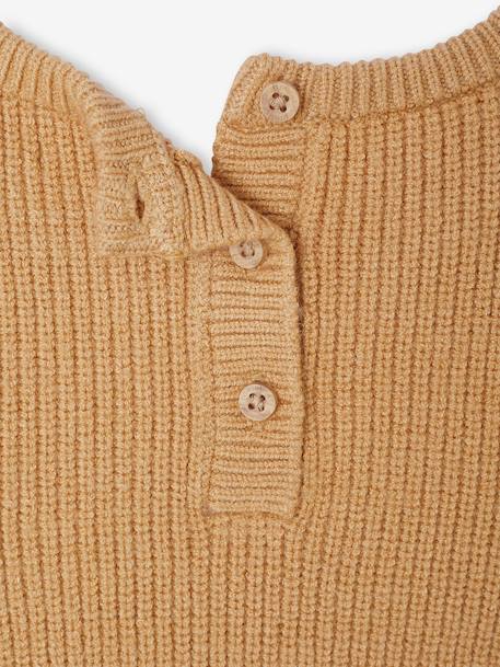 Ensemble 3 pièces bébé pull 2 en 1 + short + foulard terracotta 7 - vertbaudet enfant 