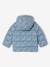 Doudoune doublée bébé asymétrique bleu grisé+cuivre irisé+rose poudré 2 - vertbaudet enfant 