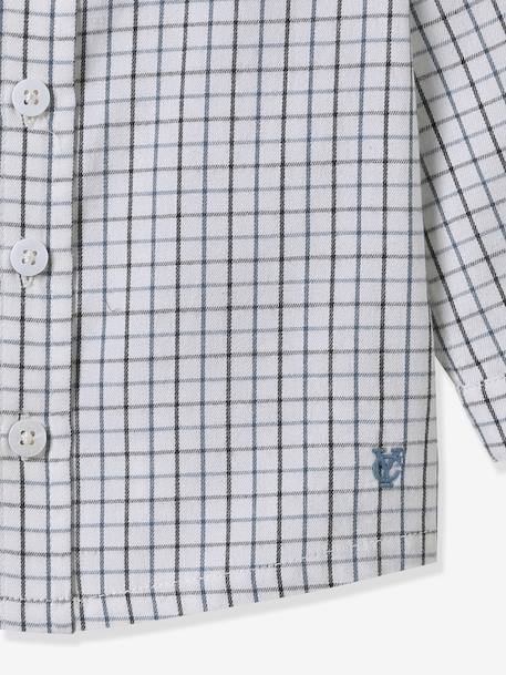 Chemise à carreaux Tattersall bébé multicolore 4 - vertbaudet enfant 