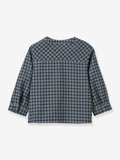 Chemise à carreaux bébé multicolore 2 - vertbaudet enfant 