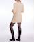 Robe pull de grossesse et d'allaitement honey Beige+Gris perle+Noir+Sauge 4 - vertbaudet enfant 