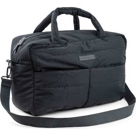 Sac à langer matelassé vert Noir 1 - vertbaudet enfant 