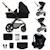 Poussette Kinderkraft MOOV 2 3 en 1 avec Siège 2 en 1 Transformable, MINK PRO i-Size, Travel System et Roues Increvables Beige+Gris+Noir 13 - vertbaudet enfant 