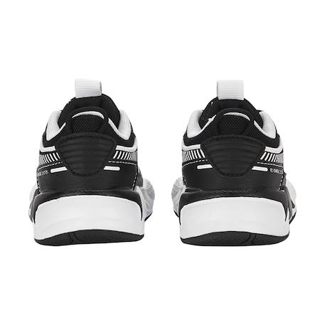 Baskets garçon 391042 Blanc+Noir+Noir blanc 16 - vertbaudet enfant 